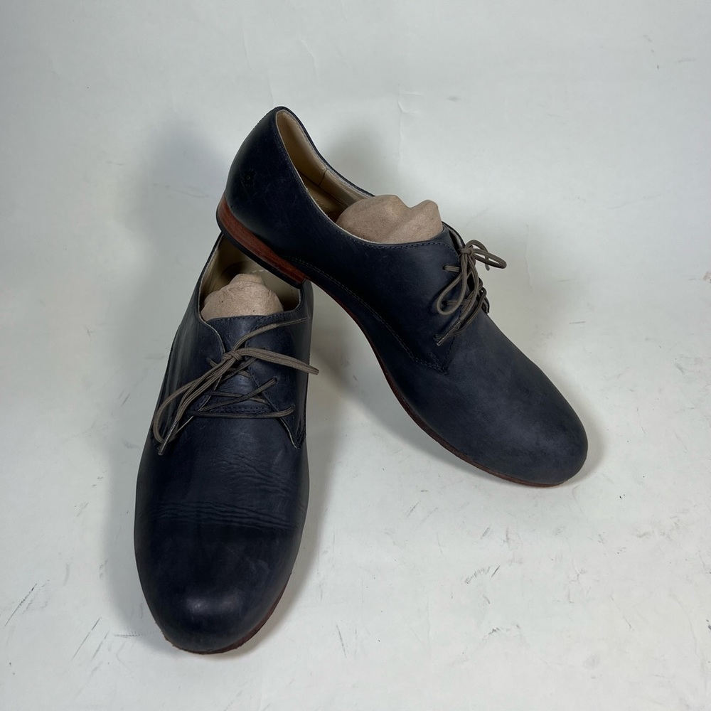 Nisolo Lace Flat Genuine Leather Shoes